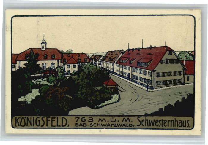 Koenigsfeld Schwarzwald Königsfeld Schwesternhaus