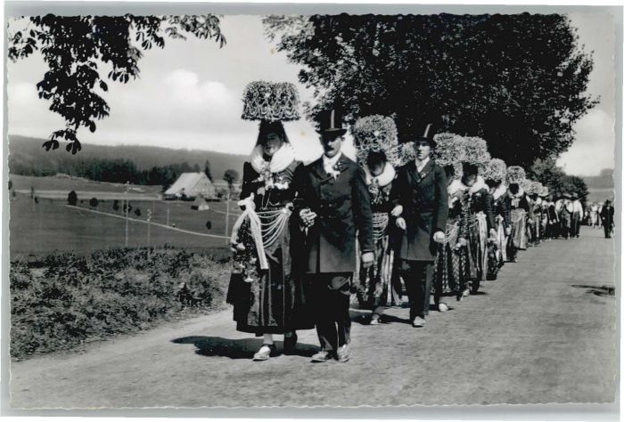 St Georgen Schwarzwald Hochzeitszug