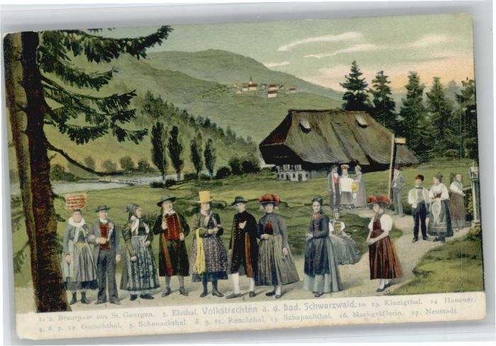 St Georgen Schwarzwald Volkstrachten