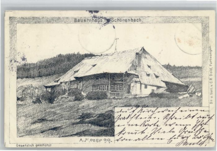 Schoenenbach Furtwangen auerhaus Künstler A Moser x