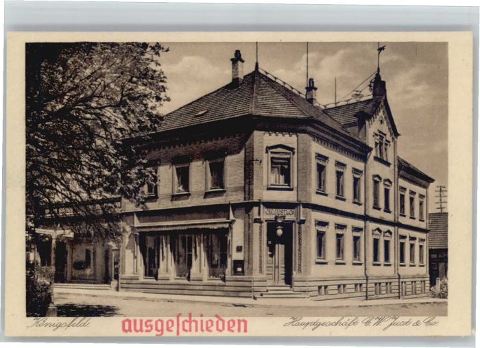 Koenigsfeld Schwarzwald Königsfeld Geschäft Just Co *