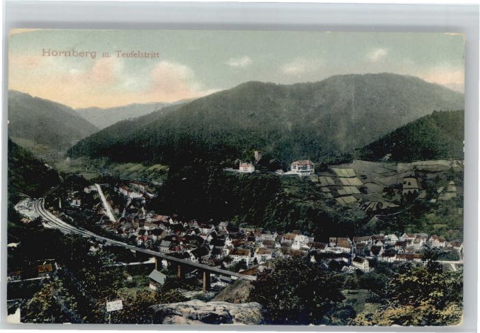 Hornberg Schwarzwald Ortenaukreis Teufelstritt