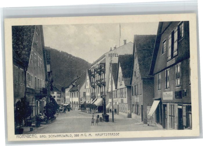 Hornberg Schwarzwald Ortenaukreis Hauptstrasse