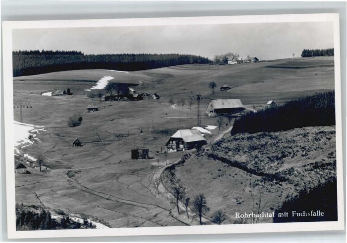 Triberg Wirtschaft Fuchsfalle