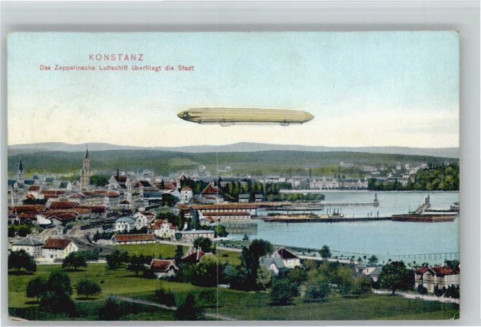Konstanz Zeppelinluftschiff