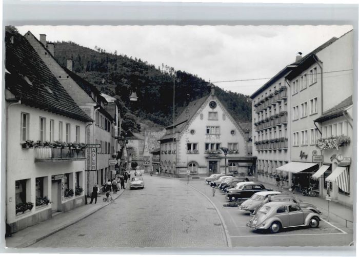 Hornberg Schwarzwald Ortenaukreis Hauptstrasse