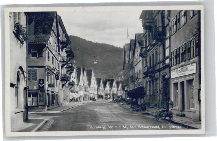 Hornberg Schwarzwald Ortenaukreis Hauptstrasse