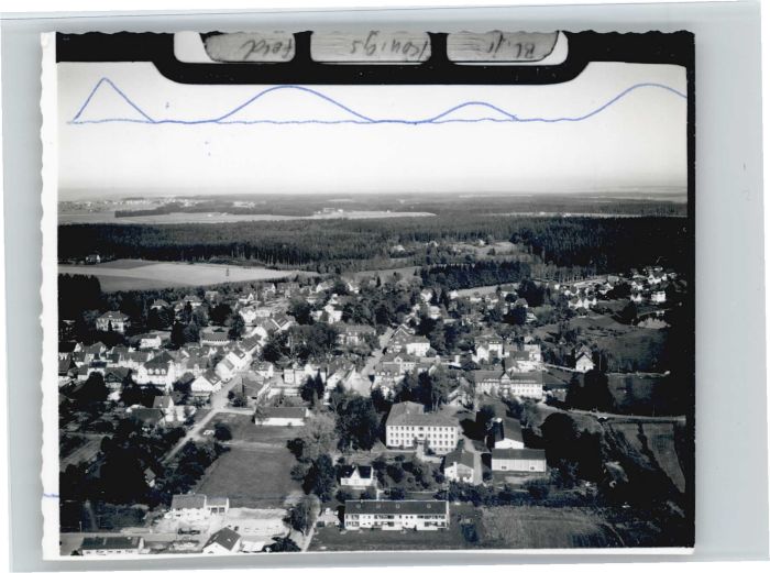 Koenigsfeld Schwarzwald Königsfeld Fliegeraufnahme