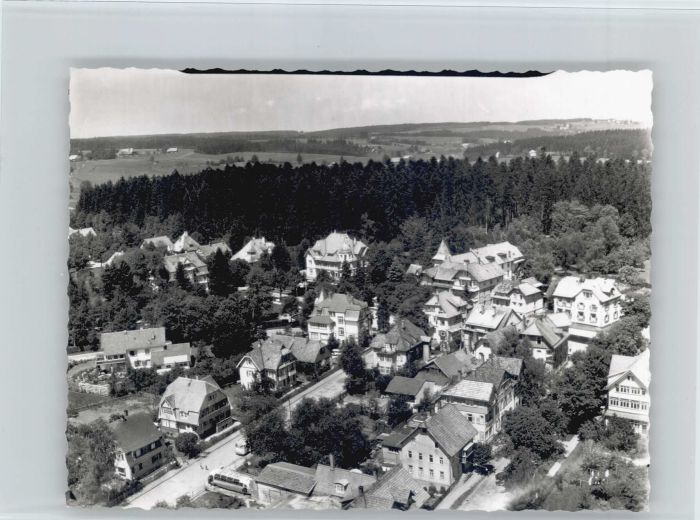 Koenigsfeld Schwarzwald Königsfeld Fliegeraufnahme