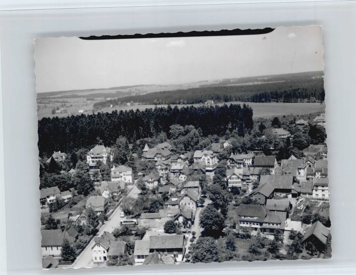 Koenigsfeld Schwarzwald Königsfeld Fliegeraufnahme