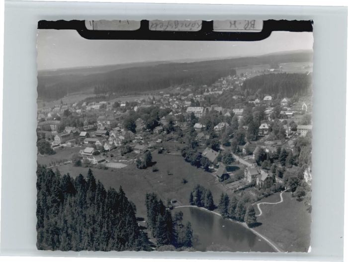 Koenigsfeld Schwarzwald Königsfeld Fliegeraufnahme