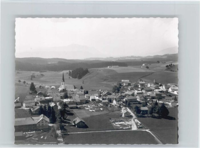 Buchenberg Allgaeu Fliegeraufnahme