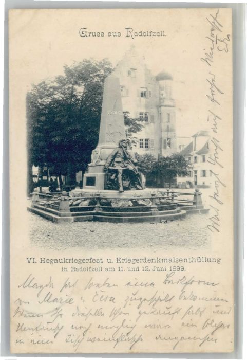 Radolfzell Hegaukriegerfest Denkmalenthüllung