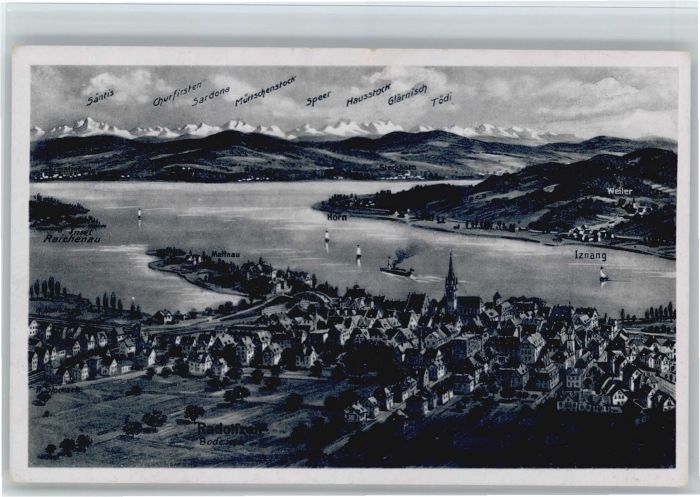 Radolfzell Iznang Horn Insel Reichenau