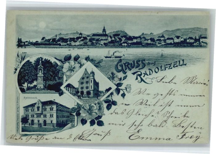 Radolfzell Rathaus Scheffeldenkmal