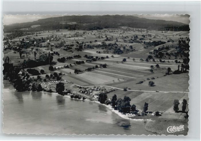 Horn Gaienhofen Fliegeraufnahme Campingplatz Schwimmbad