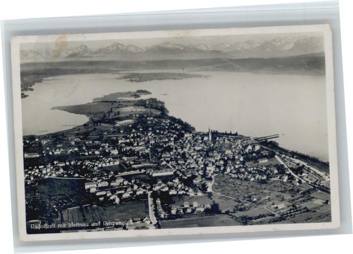 Radolfzell Fliegeraufnahme Mettnau Reichenau