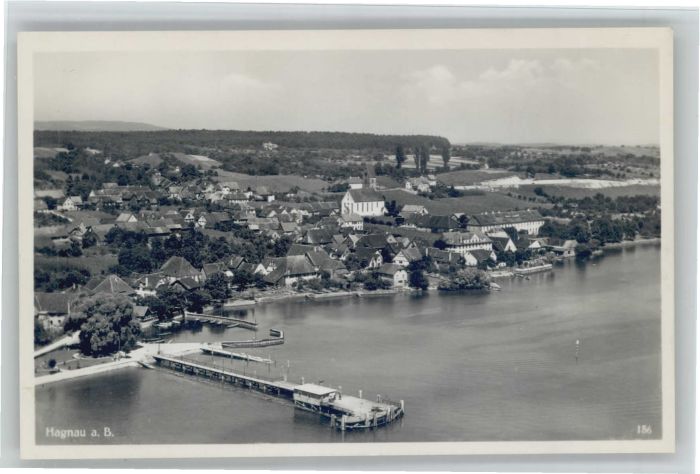 Hagnau Bodensee Fliegeraufnahme