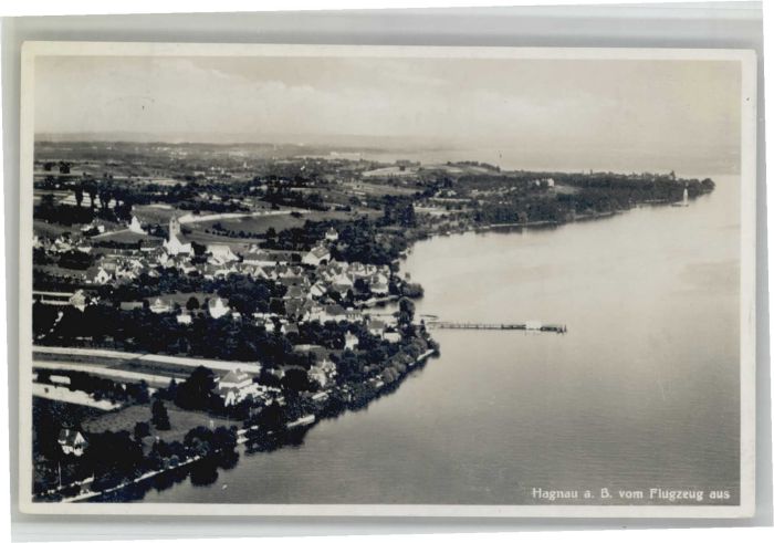 Hagnau Bodensee Fliegeraufnahme