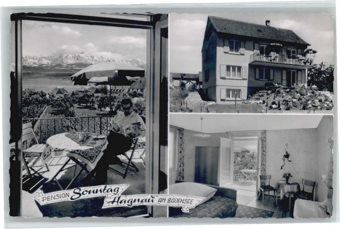 Hagnau Bodensee Pension Sonntag