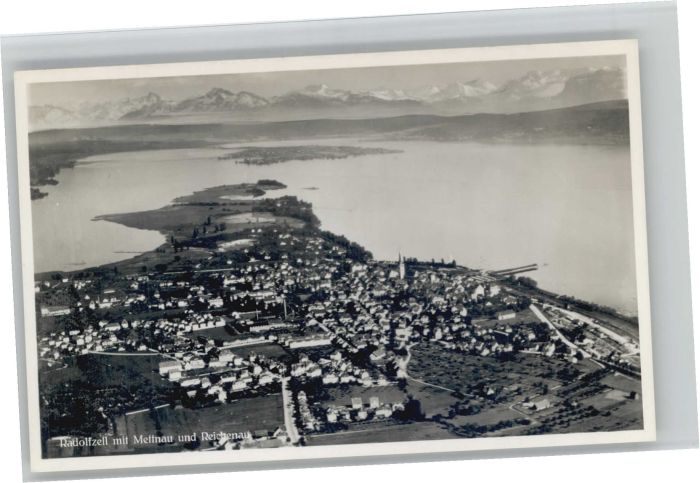 Radolfzell Fliegeraufnahme Mettnau Reichenau