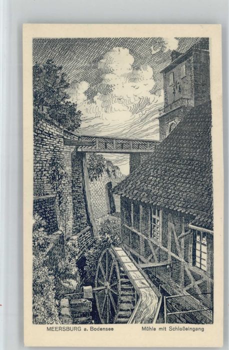Meersburg Bodensee Meersburg Mühle Schlosseingang
