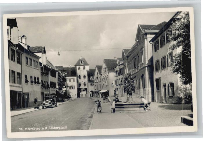 Meersburg Bodensee Meersburg Unterstadt