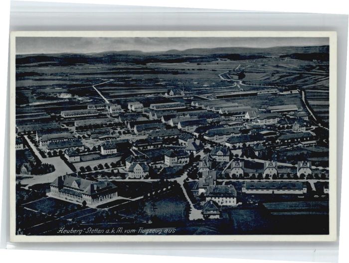 Heuberg Stetten kalten Markt Stetten kalten Markt Fliegeraufnahme