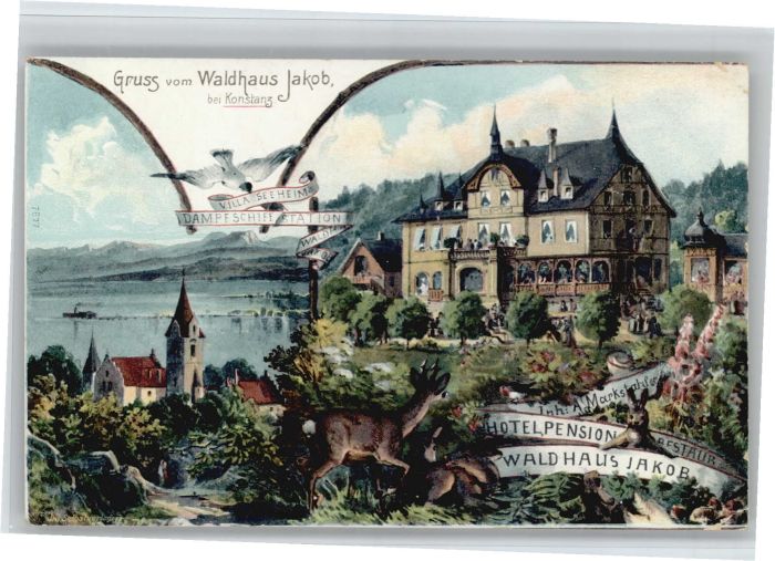 Konstanz Villa Seeheim Hotel Pension Sanatorium