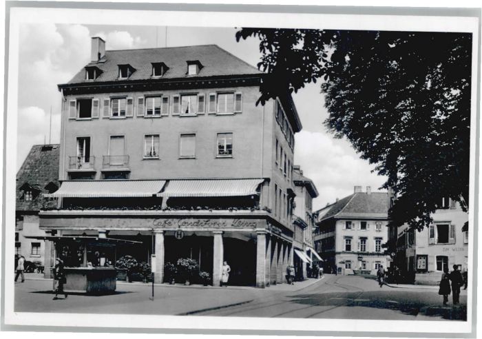 LoeRRACH Baden BW afe Konditorei Marktplatz