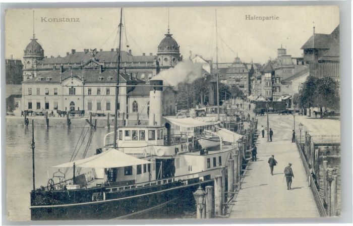 Konstanz Hafen Dampfer
