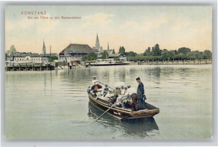 Konstanz Fähre Badeanstalt