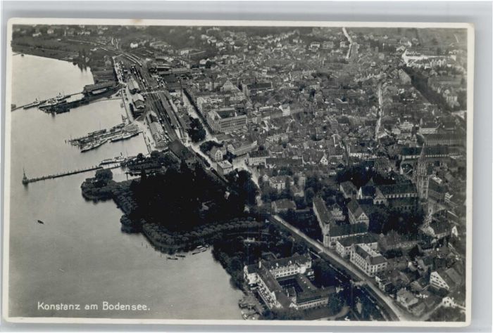 Konstanz Fliegeraufnahme