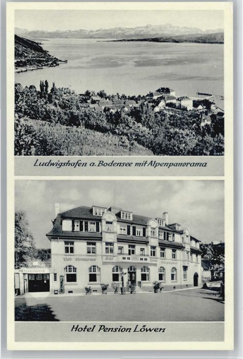 Ludwigshafen Bodensee Hotel Pension Löwen