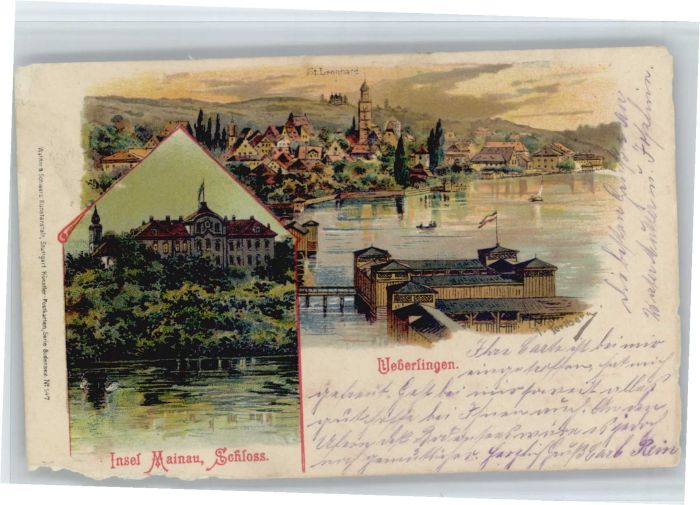 ueberlingen Bodensee nsel Mainau Schloss St. Leonhard