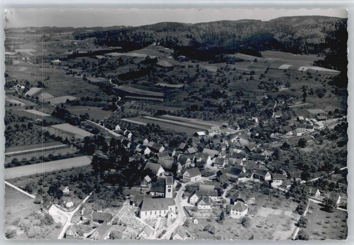 Frickingen Baden Fliegeraufnahme