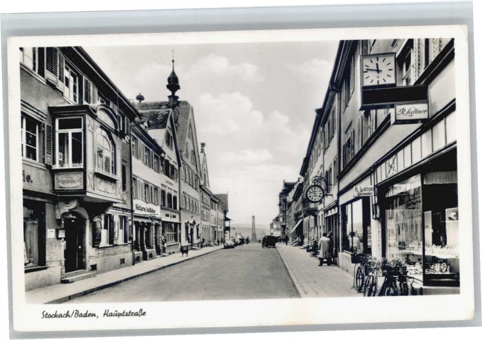 Stockach Baden KONSTANZ BW Hauptstrasse