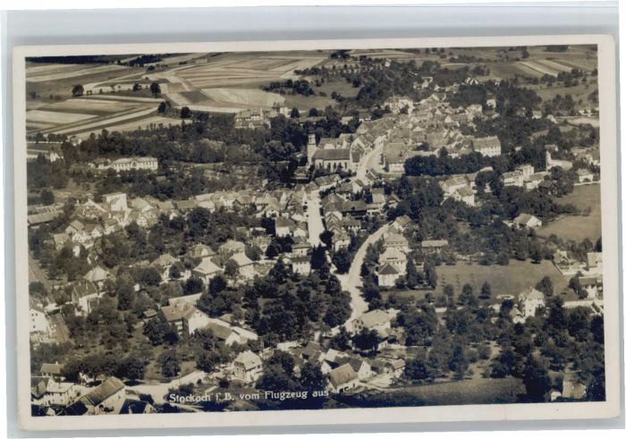 Stockach Baden KONSTANZ BW Fliegeraufnahme
