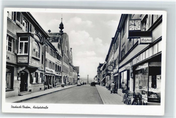 Stockach Baden KONSTANZ BW Hauptstrasse