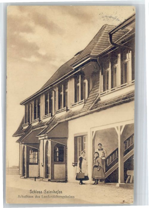 Gaienhofen Schloss Schule