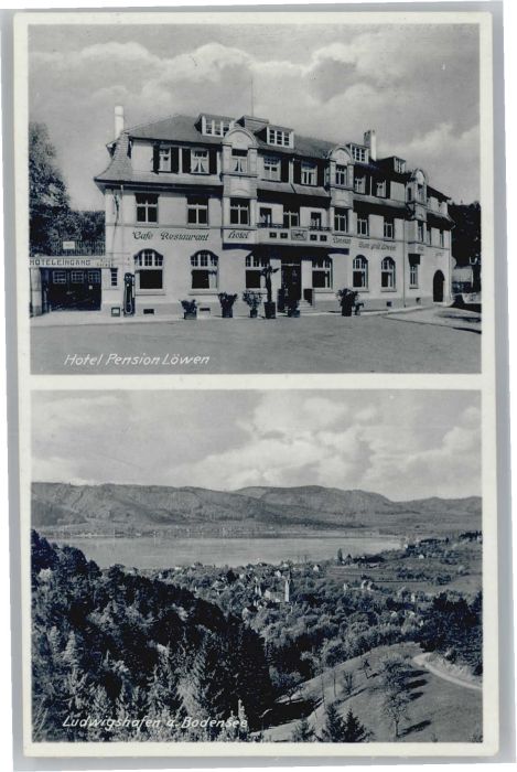Ludwigshafen Bodensee Hotel Pension Löwen