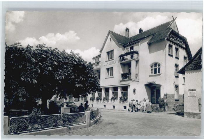 Unteruhldingen Gasthof Mainaublick