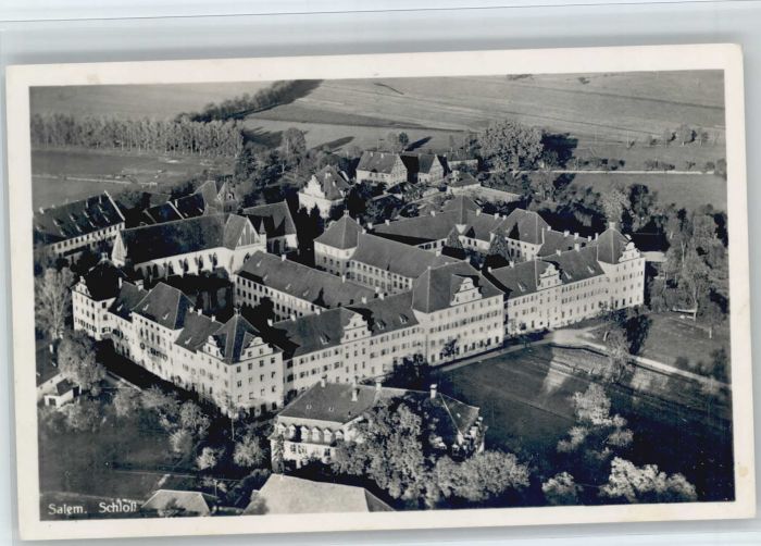 Salem Baden Salem Fliegeraufnahme Schloss