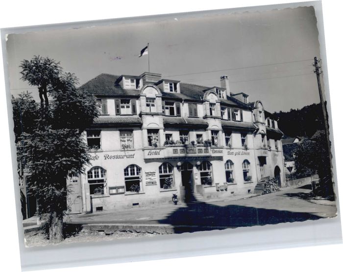 Ludwigshafen Bodensee Cafe Restaurant Hotel Pension zum golde