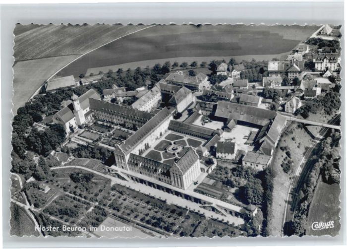 Beuron Donautal Beuron Kloster Fliegeraufnahme