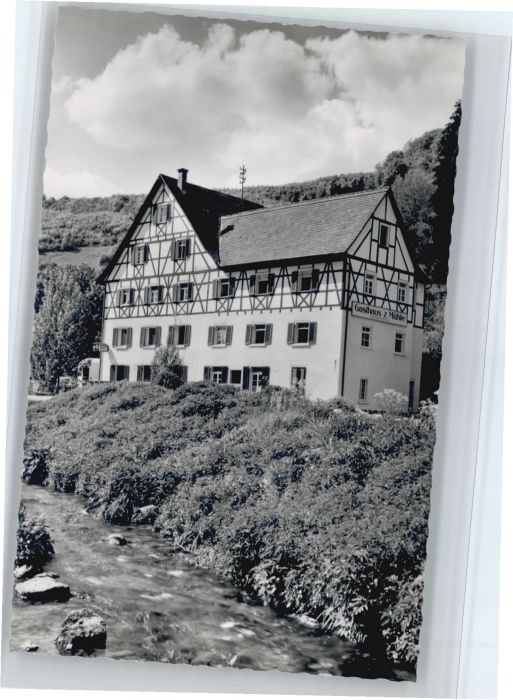 Neidingen Beuron Neidingen Gasthof zur Mühle