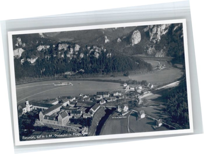 Beuron Donautal Beuron Fliegeraufnahme