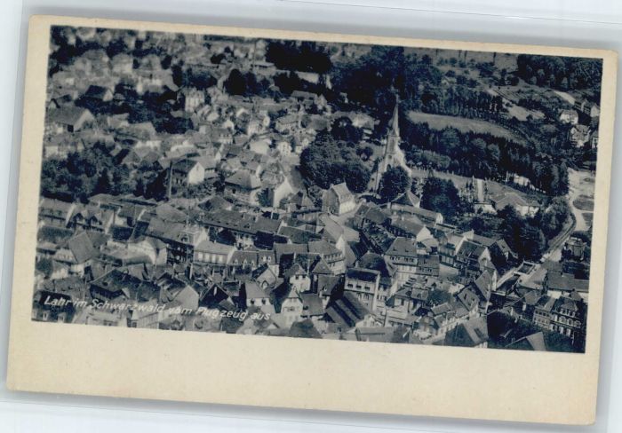 Lahr Schwarzwald Lahr Fliegeraufnahme