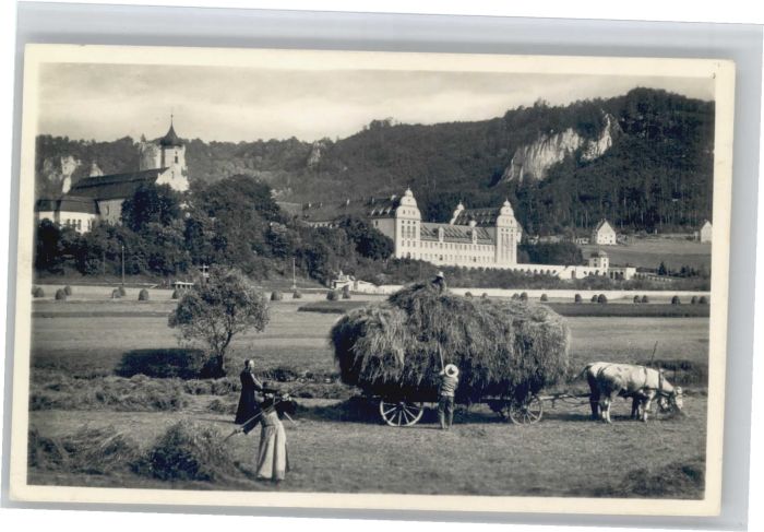 Beuron Donautal Beuron Erzabtei Heuernte