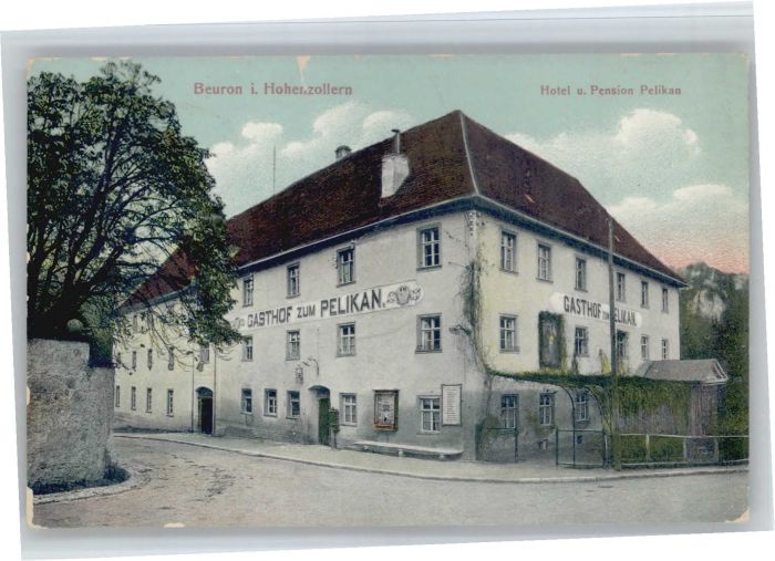 Beuron Donautal Beuron Gasthof zum Pelikan